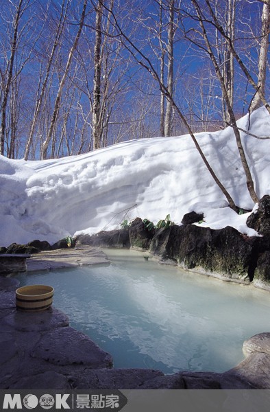 冬天的鶴之湯溫泉別館-「山之宿」。