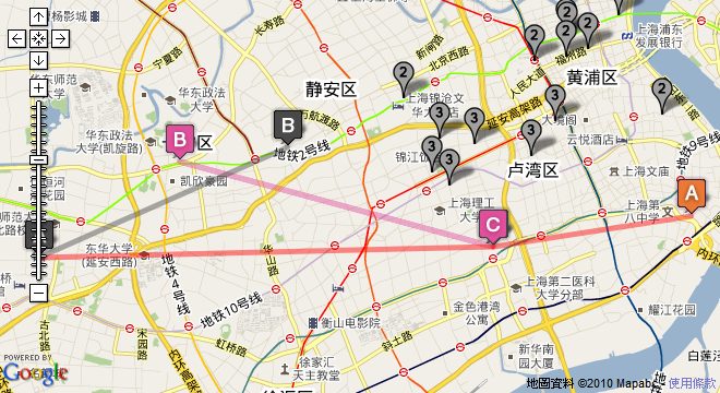 上海藝術x時尚輕旅行：Day1路線圖，點擊看3天完整行程路線