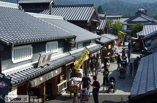 托福橫町重現了江戶時代的日式風情