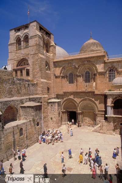 聖墓教堂位在以色列首都耶路撒冷。(圖片提供／以色列觀光局)
