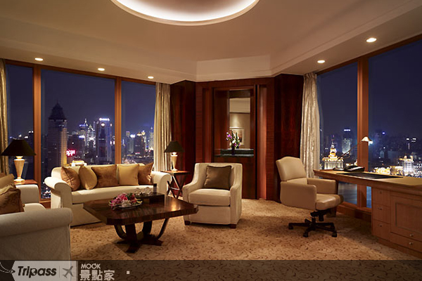 上海浦東香格里拉客房。圖片提供/香格里拉酒店