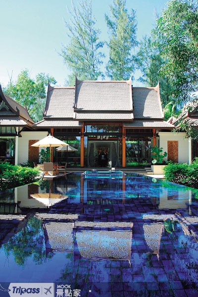 泰國的villa環境舒適、隱密性高。