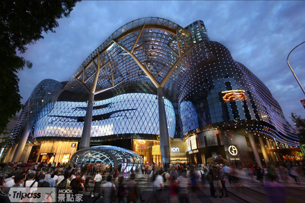 ION Orchard 購物中心。圖片提供/新加坡旅遊局