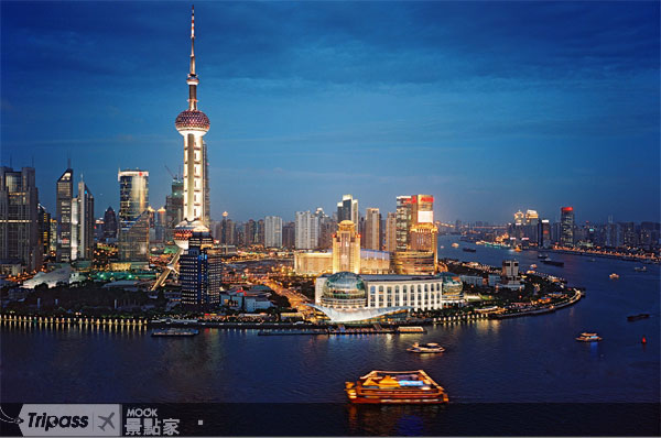 美麗夜上海。圖片提供/易遊網
