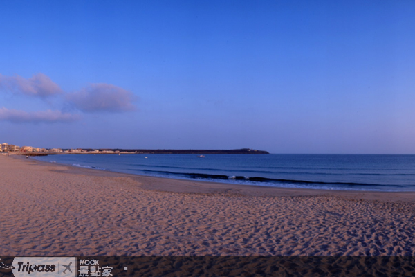 嵵裡沙灘。（圖片提供／澎湖國家風景區）