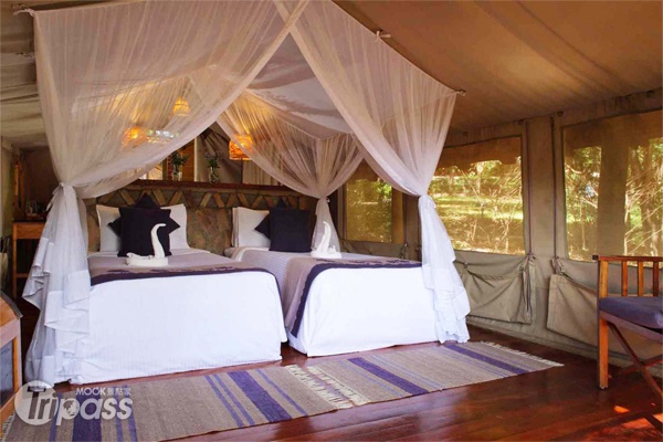 帳篷旅館-肯亞馬賽馬拉。（圖片提供／易遊網）