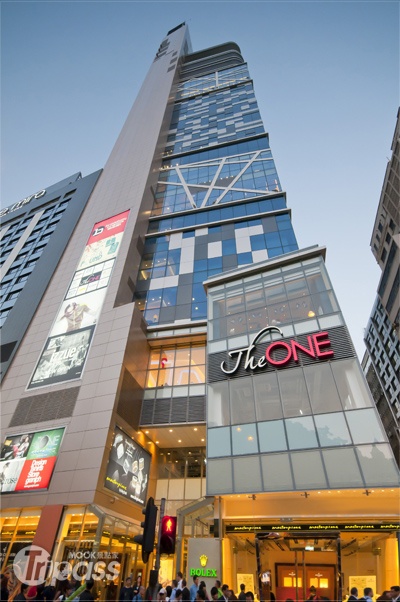 去年底開幕的The One購物中心已成香港新地標。（圖片提供／香港旅遊發展局）
