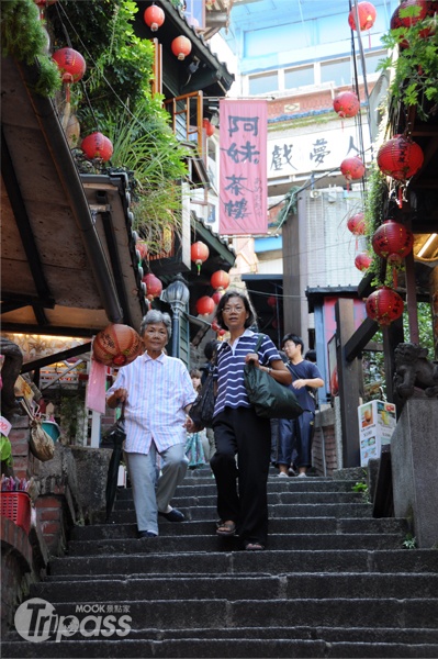 九份是外國遊客來台必遊的景點，回訪率也相當高。（攝影／景點家李欣怡）