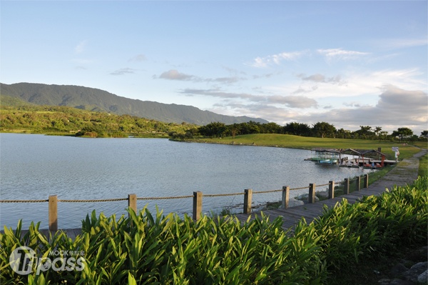 大坡池原是斷層池，終年不涸。