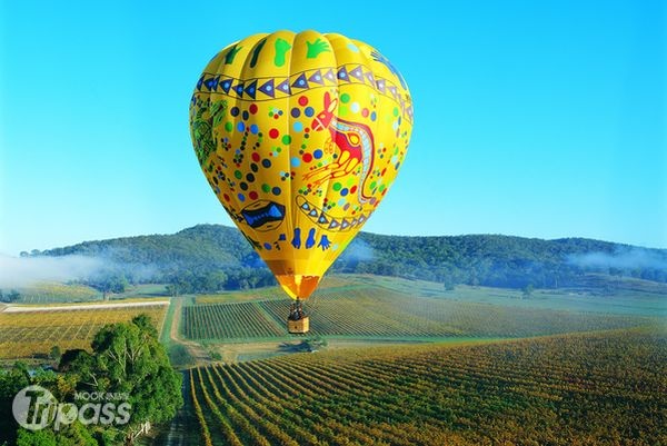 墨爾本是澳洲唯一可在城市內飛行熱氣球的城市。（圖片提供／維多利亞州旅遊局）