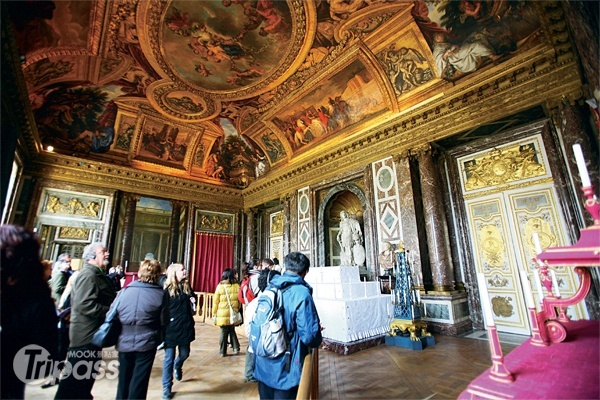 維納斯廳過去是法國皇家享用點心的地方。（圖片提供／墨刻編輯部）