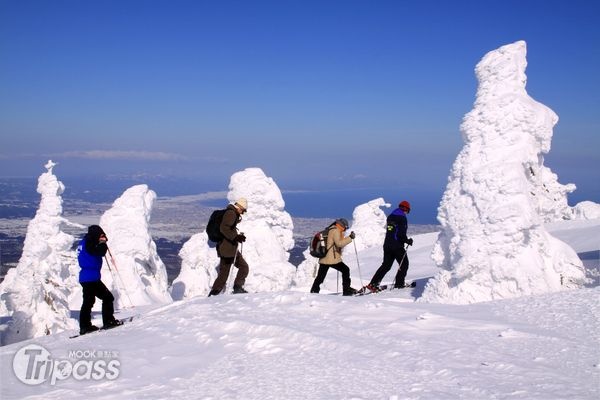 青森八甲樹冰漫步。（圖片提供／北東北三縣觀光立縣推進協議會）