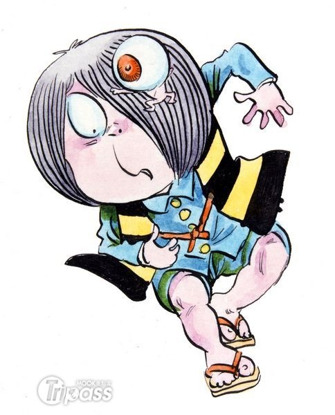 鬼太郎是由日本漫畫家水木茂所創作，故事內容深受漫畫迷喜愛。（圖片提供／聯合報系金傳媒）