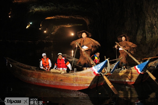 坑道獨木舟體驗。（圖片提供／馬祖風管處）