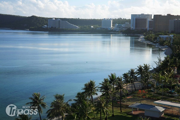 關島的「杜夢灣Tumon Bay」是Mr. Harris相當喜歡的地方之一。（圖片提供／關島觀光局台灣辦事處）