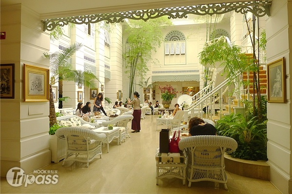 來曼谷想要消磨午後時光，不妨到東方文華酒店的Authors’ Lounge享用美味的英式下午茶。（攝影／景點家劉佳雯）