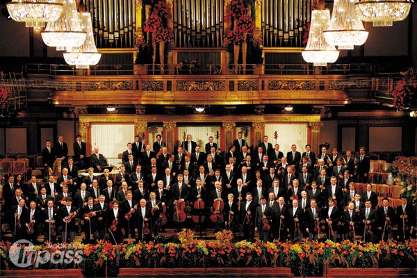世界頂尖的維也納愛樂管弦樂團，將在8天的航程中與遊客朝夕相處。（圖片提供／新象股份有限公司）
