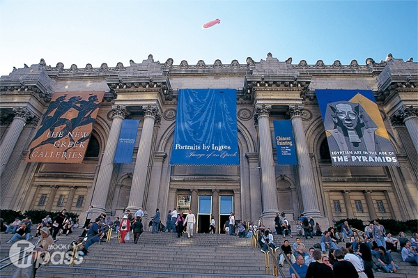 西半球最大的大都會美術館，300萬件的館藏吸引全球遊客前來朝聖。（圖片提供／墨刻編輯部）