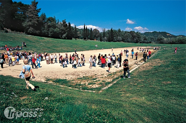 奧林匹亞考古遺址已被列入世界文化遺產。（圖片提供／墨刻編輯部）