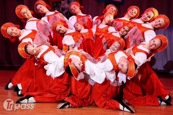 來自俄羅斯的「友誼」舞蹈團，將以華麗的舞姿展現俄羅斯文化風情。（圖片提供／宜蘭縣政府文化局演藝廳）