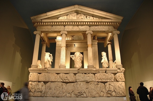 希臘展區展出希臘各時期的珍貴文物。（圖片提供／墨刻編輯部）