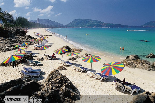 巴東海灘是普吉島人氣最旺的沙灘。（圖片提供／墨刻編輯部）