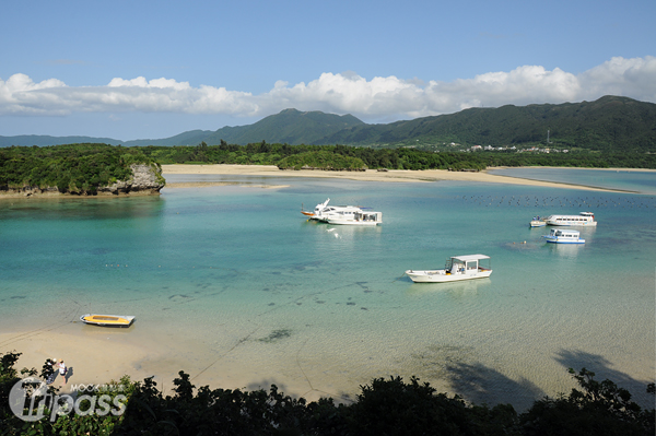 川平灣是日本百景之一。（攝影／MOOK景點家旅遊生活網李欣怡）