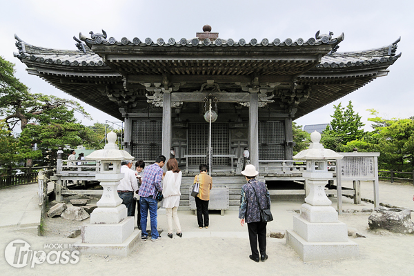 造訪松島除了搭乘遊覽船，絕對不能錯過歷史悠久的五大堂。（攝影／MOOK景點家旅遊生活網陳冠鑫）