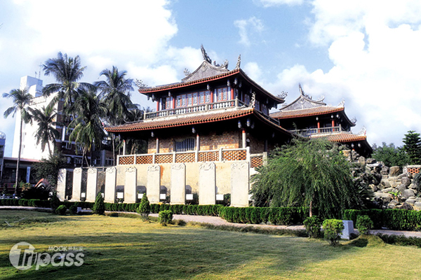 赤崁樓原為荷蘭人所建，又稱為「紅毛城」。（圖片提供／雄獅旅遊）