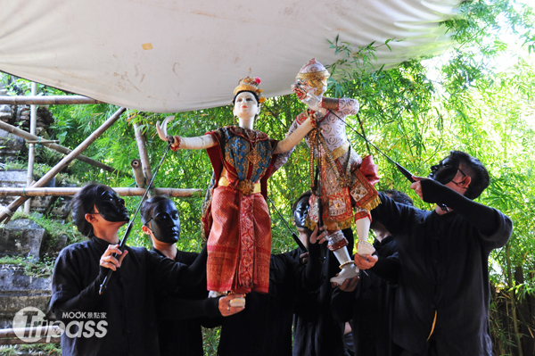 箜邦龍木偶劇團是位於曼谷的知名表演團體。（攝影／MOOK景點家旅遊生活網李欣怡）