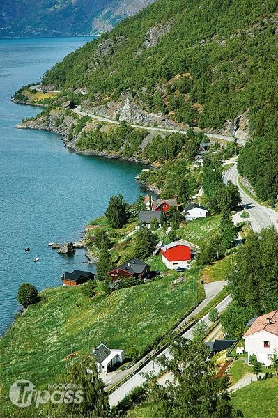 挪威峽灣景致在世界美景排名中常名列前茅。（圖片提供／墨刻編輯部）