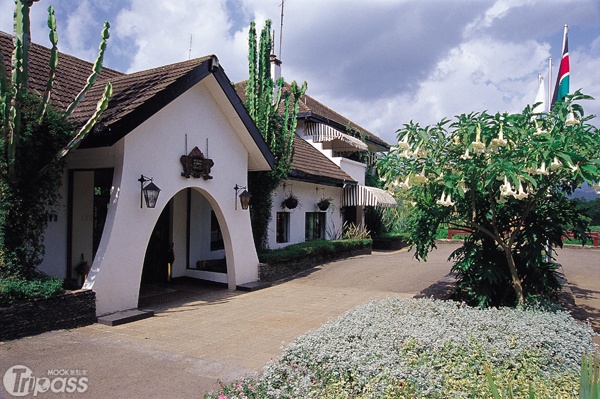 肯亞山狩獵俱樂部曾多次獲評為世界百大旅館，為非洲地區知名旅宿。（圖片提供／墨刻編輯部）