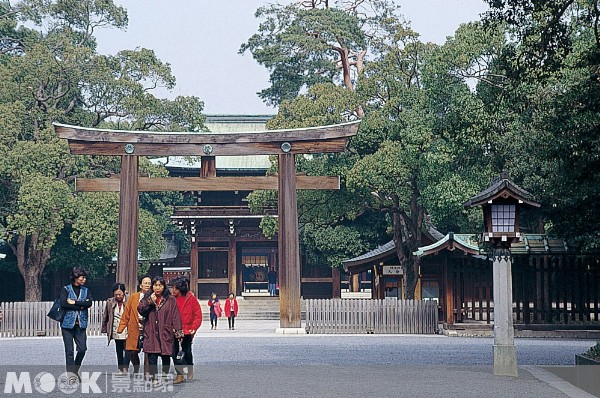 明治神宮擁有日本最大的鳥居。（圖片提供／墨刻編輯部）