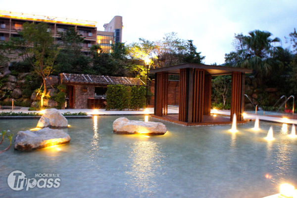 天籟溫泉會館全新風呂以摩登空間設計，讓泡湯彷彿置身國際渡假飯店。（圖片提供／陽明山天籟會館）
