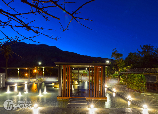 陽明山天籟溫泉會館以日本建築師高松伸概念打造全台最大風呂，提升全國溫泉飯店水平。（圖片提供／陽明山天籟溫泉會館）