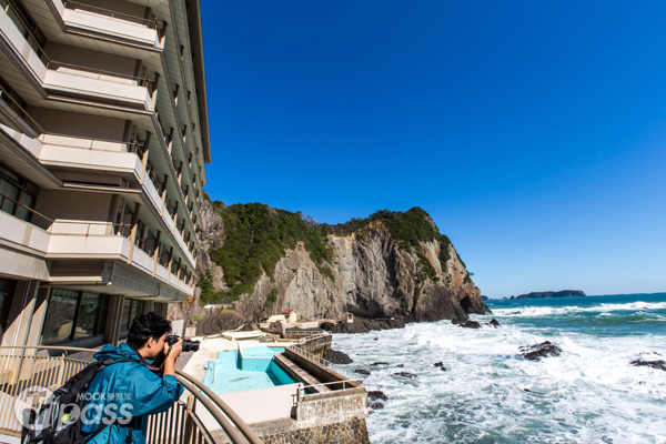 浦島酒店占地廣闊，隨處都可見海景。（攝影／墨刻編輯部吳榮邦）