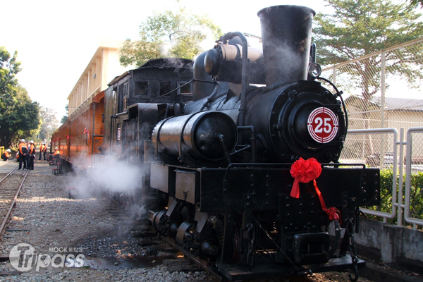 12月23及25日檜木蒸汽小火車將開放民眾免費搭乘。（圖片提供／林務局嘉義林管處）