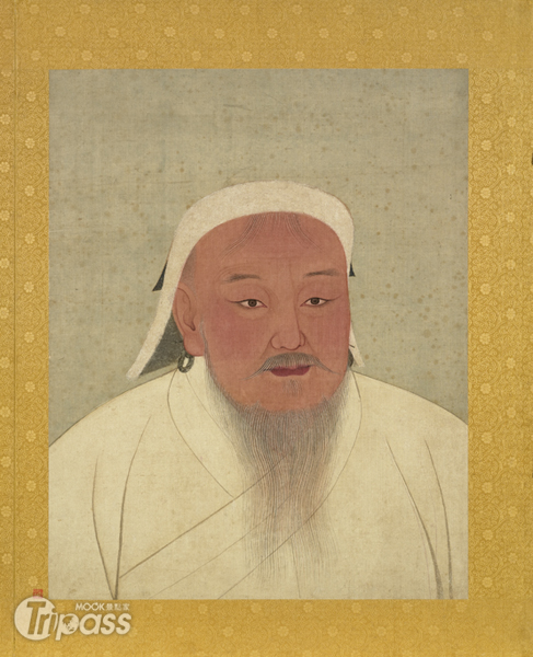 元太祖成吉思汗畫像。（圖片提供／故宮博物院）