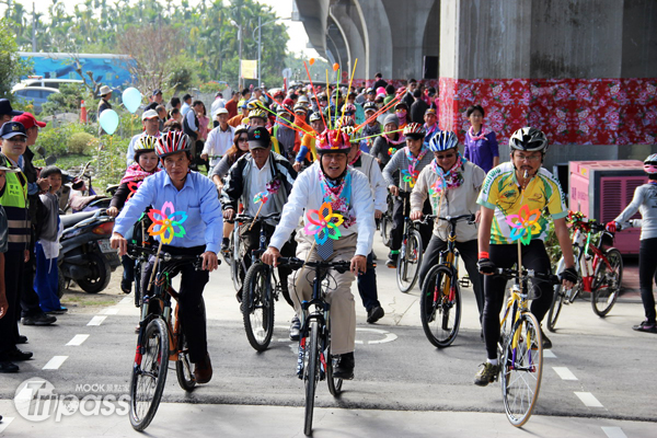 屏東竹田之星已正式啟用，單車愛好者又多了一條騎乘路線的新選擇。（圖片提供／屏東縣政府）