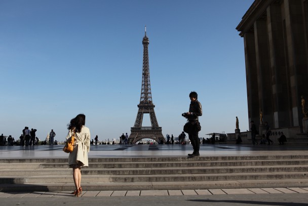 巴黎鞋奏曲全程於法國巴黎取景拍攝，巴黎美景盡收眼底〈圖片提供／采昌國際多媒體〉