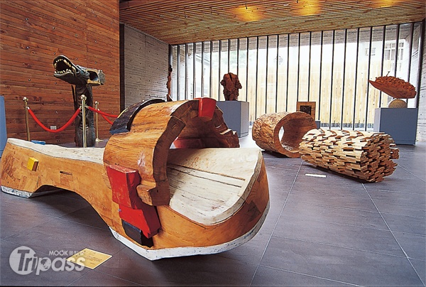 三義木雕博物館為全台唯一以木雕為專題的公立博物館。（圖片提供／墨刻編輯部）