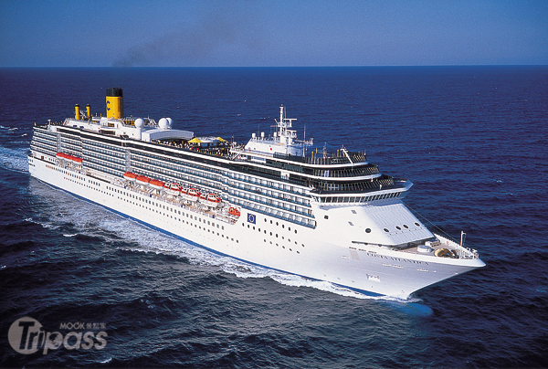 首度來台的哥詩達郵輪大西洋號，將於6月推出兩大限定航程。（圖片提供／歌詩達郵輪公司）