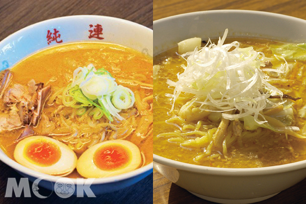 濃厚香醇的湯頭，是札幌味增拉麵的一大特色。（圖片提供／墨刻編輯部）