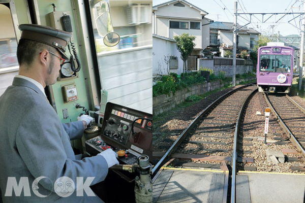 充滿昭和時代風情的路面電車，錯過就太可惜了！（圖片提供／墨刻編輯部）