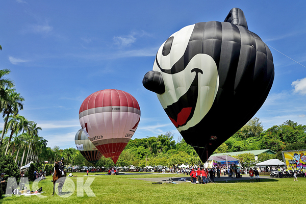 首次在台亮相的菲力貓造型熱氣球，到高雄澄清湖才看得到唷！（圖片提供／高雄市政府觀光局）