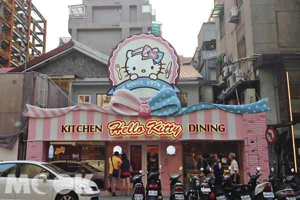吃好也要吃可愛！全球首家以Hello Kitty為主題的餐廳保證滿足你的可愛慾。（圖片提供／Vico Chang）