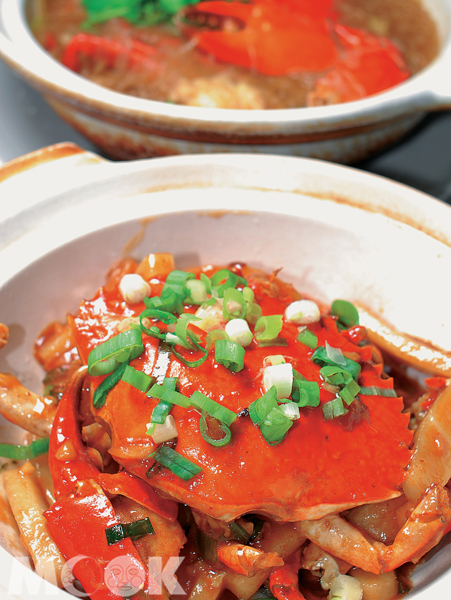 醬爆蟹也是上海小館自豪的菜色。（圖片提供／TRAVELER Luxe旅人誌）