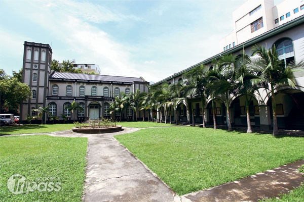 台南神學院迄今逾一世紀，校園裡的建築極富殖民時期色彩。（圖片提供／墨刻編輯部）