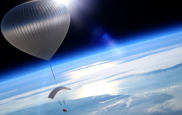 搭熱氣球上太空即將不是夢！美國的World View Enterprises最快將在2016年推出太空熱氣球之旅。（圖片來源／取自www.space.com網站）