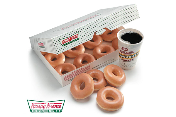 美國知名甜甜圈品牌krispy Kreme，即將在12月12日於台北開設全台首加旗艦店。（圖片來源／取自Krispy Kreme Taiwan臉書）